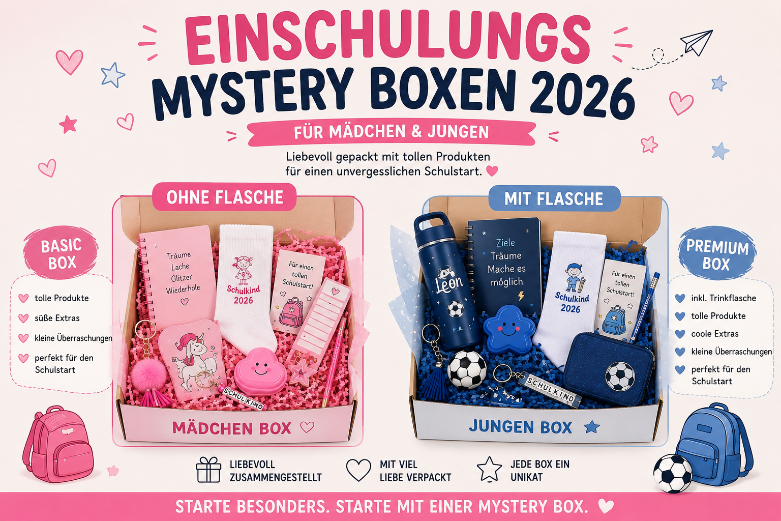 Einschulungs Mystery Boxen 2026