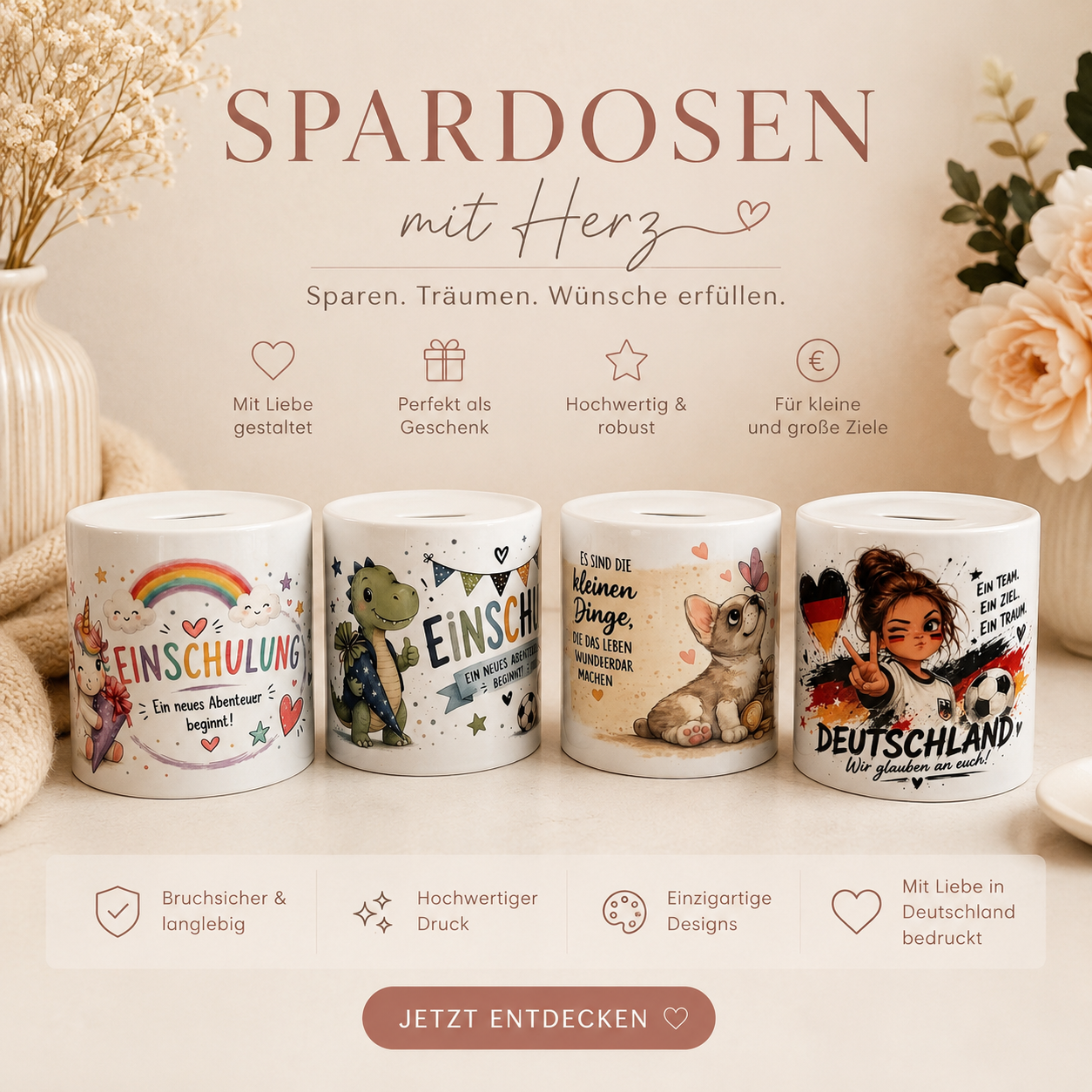 Spardosen
